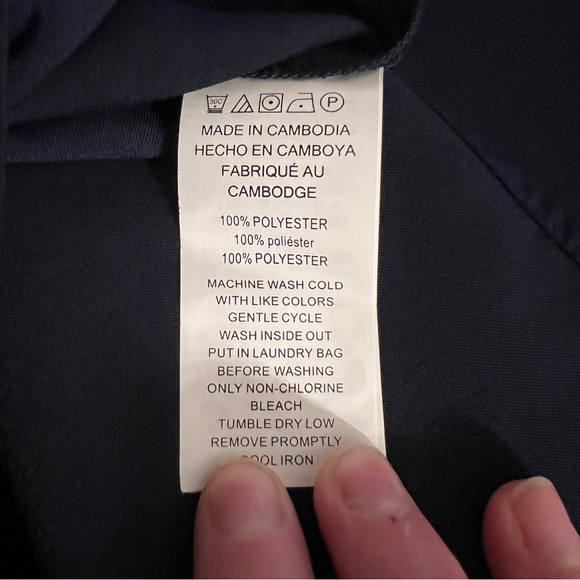 NWT Michael Kor Midnight Blue Top - Picture 6 of 8